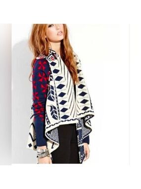 Aztec Print Cardigan Kate Collection Medium